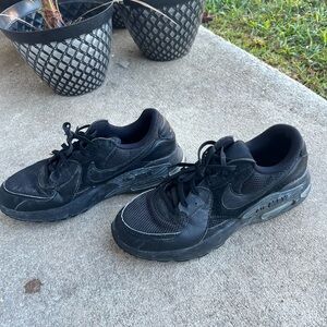 Nike air max black on black